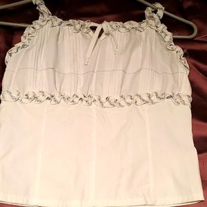 Macleod Cotton Tank with a side Zipper